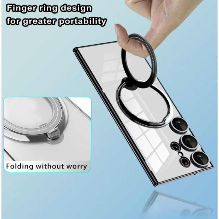 Samsung S20 FE. Funda con anillo 360° compatible con MagSafe