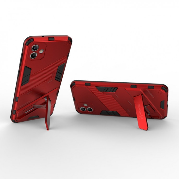 Samsung A04. Funda Armor TPU+PC con soporte.