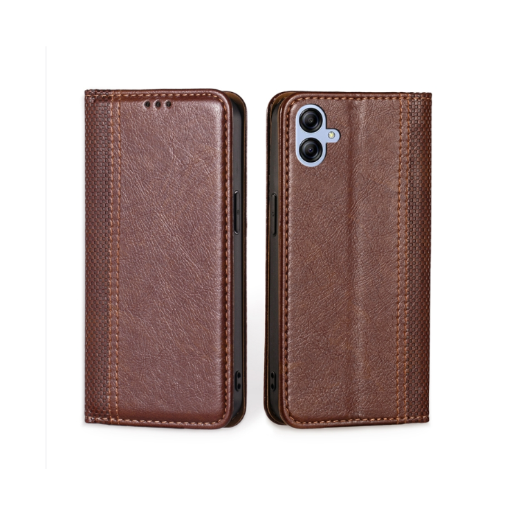 Samsung A04E. Funda flip leather case con cierre magnético