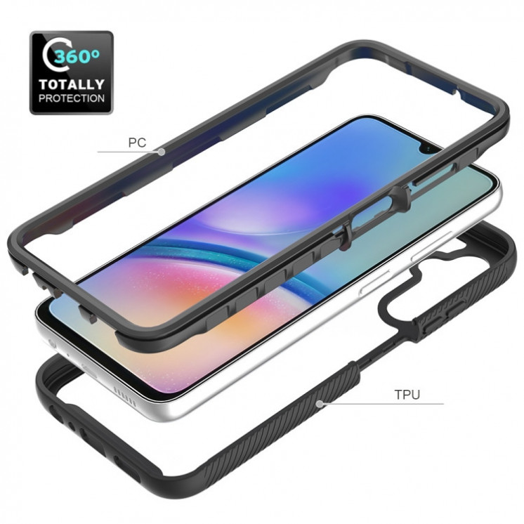 Samsung A05s. Funda 360 con marco frontal