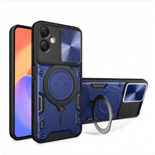 Samsung A06. Funda Camshield sliding con anillo soporte