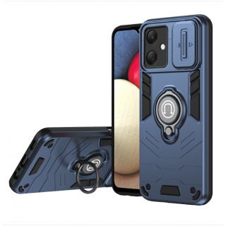 Samsung A06. Funda camshield con anillo compatible con soportes magnéticos