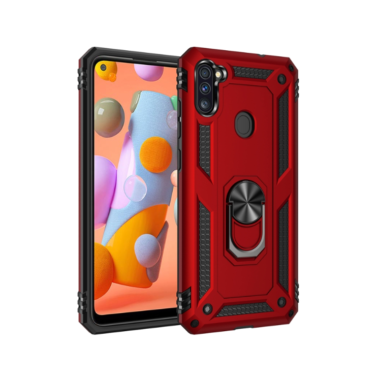 Samsung A11. Funda Armor TPU+PC con anillo