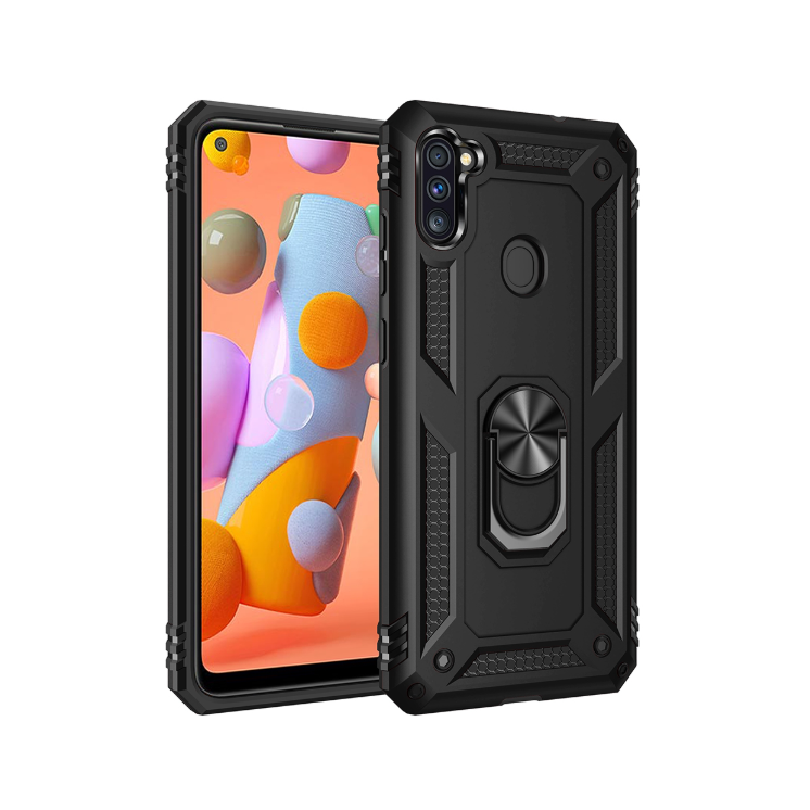 Samsung A11. Funda Armor TPU+PC con anillo