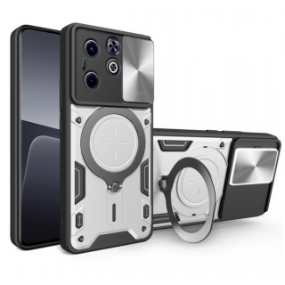 Infinix Hot 40i/ Smart 8. Funda Camshield con anillo stand