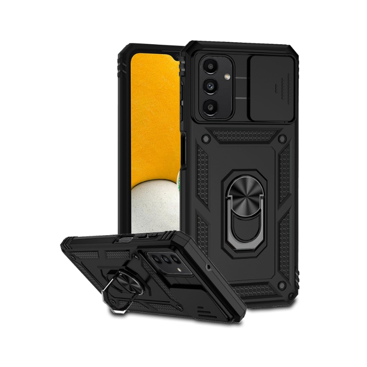 Samsung A13 5G/A04s. Funda Armor camshield con anillo
