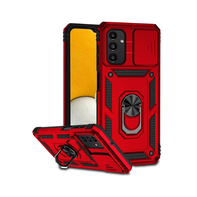 Samsung A13 5G/A04s. Funda Armor camshield con anillo