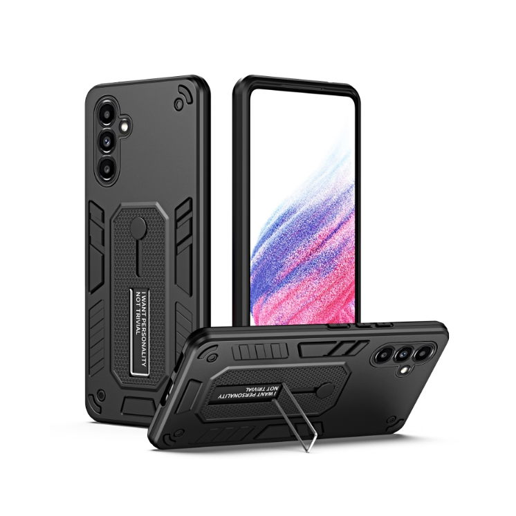 Samsung A13 5g/A04s. Funda Armor con stand y anillo flexible