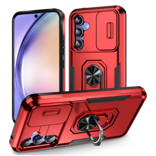 Samsung A14. Funda Armor camshield con anillo