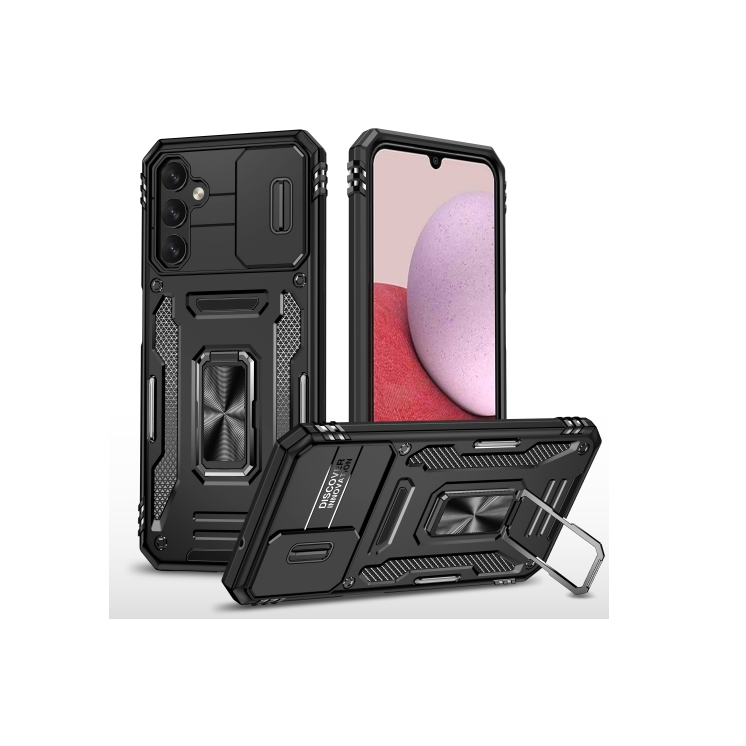 Samsung A15. Funda Armor Camshield TPU+PC con anillo.