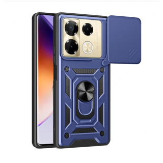 Infinix Note 40 Pro/ Note 40 Pro+. Funda Camshield TPU+PC con anillo