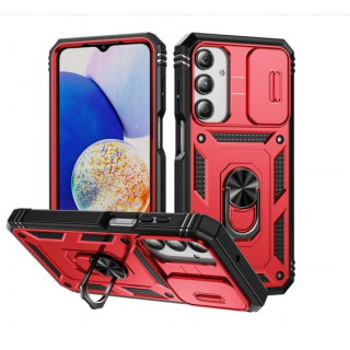 Samsung A16. Funda Camshield Armor con marco frontal y anillo