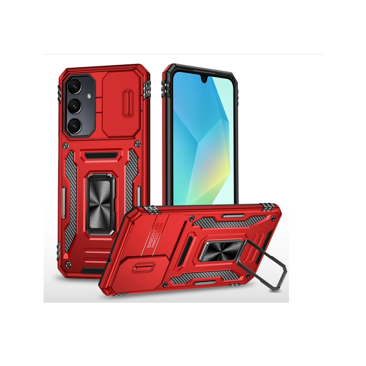 Samsung A16. Funda Armor Camshield TPU+PC con anillo