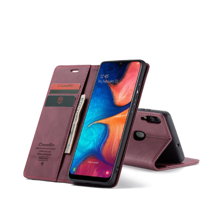 Samsung A20/ A30. Funda CaseMe leather case con cierre magnético.