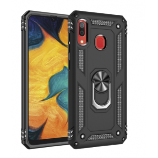 Samsung A20/A30. Funda Armor PC+TPU con anillo