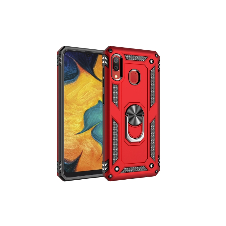 Samsung A20/A30. Funda Armor PC+TPU con anillo