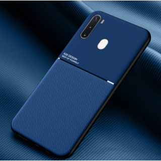 Samsung A21. Funda TPU+PC magnética