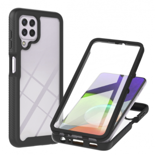 Samsung A22 4G. Funda 360° con protector de pantalla (bordes negro)