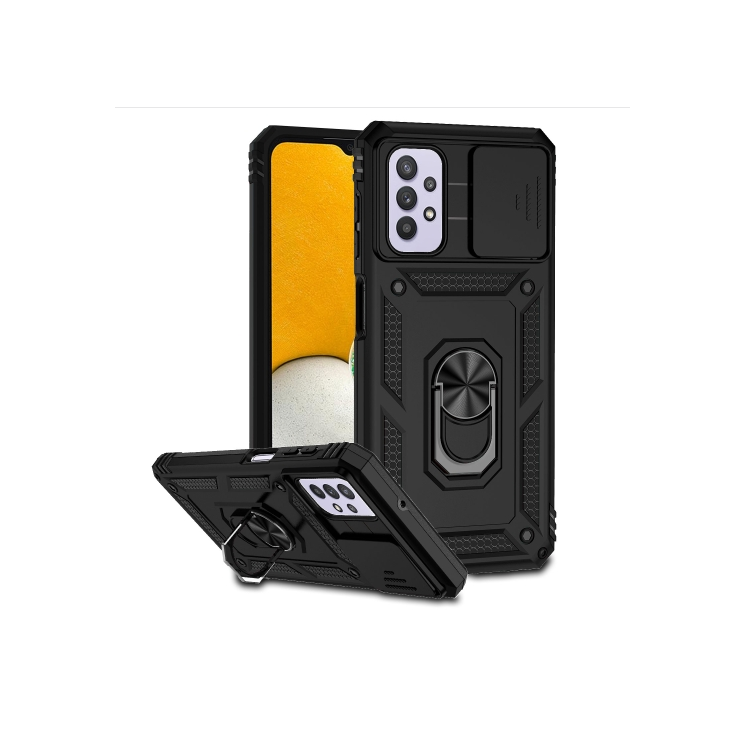 Samsung A23. Funda Armor camshield con anillo