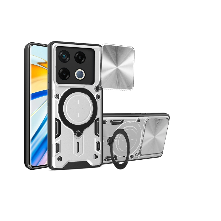Infinix GT 20 Pro. Funda Camshield con anillo stand