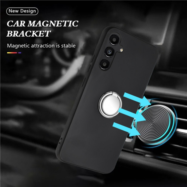 Samsung A26 5G. Funda TPU con anillo magnético