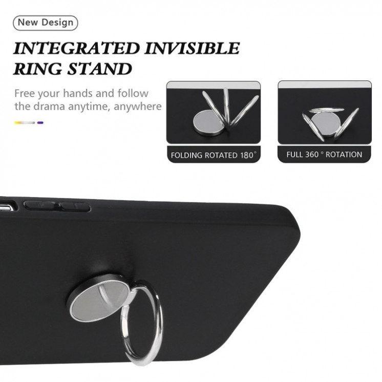 Samsung A26 5G. Funda TPU con anillo magnético