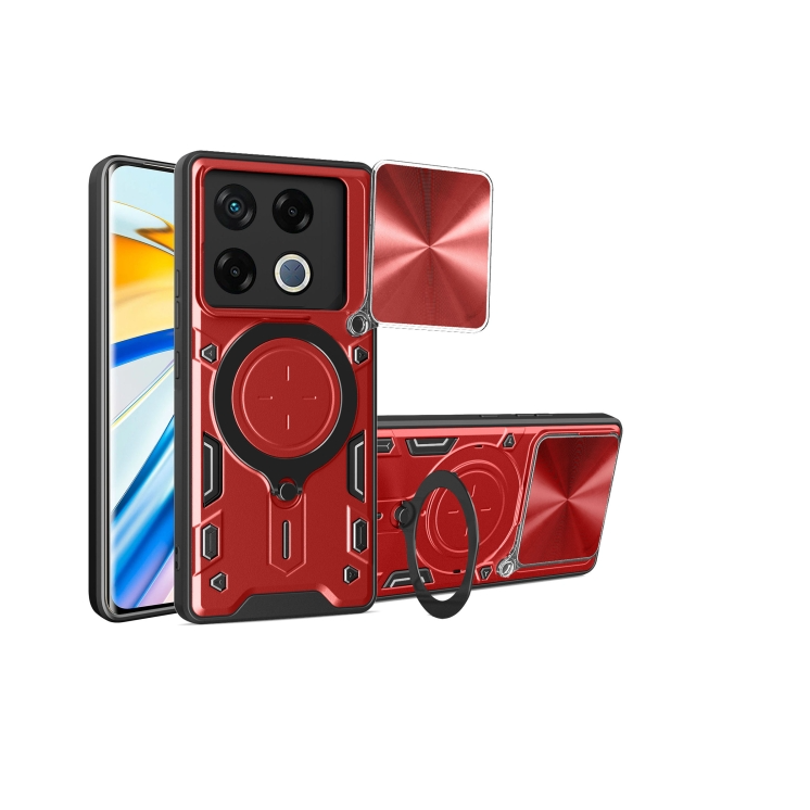 Infinix GT 20 Pro. Funda Camshield con anillo stand