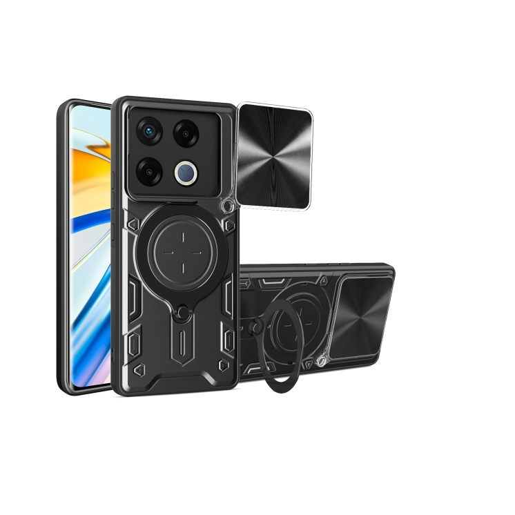 Infinix GT 20 Pro. Funda Camshield con anillo stand