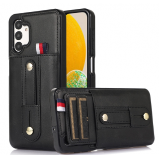 Samsung A33. Funda flip leather case con correa