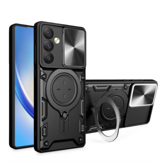 Samsung A34. Funda camshield con anillo.