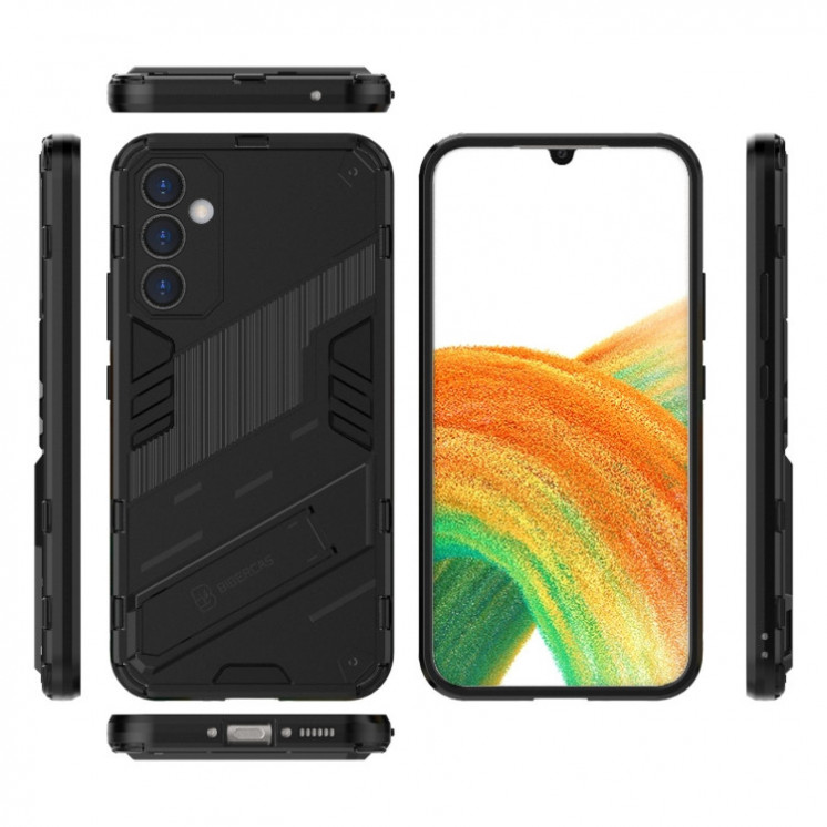 Samsung A34. Funda Armor con stand