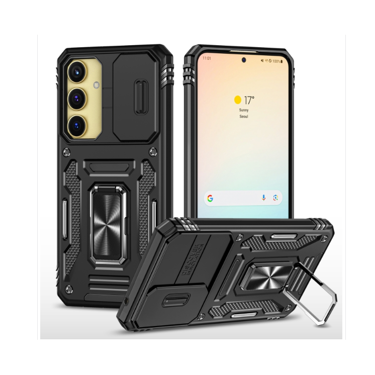 Samsung A35 5g/A55 5g. Funda Armor camshield con anillo