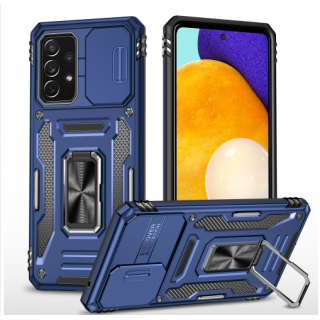 Samsung A52 5G/4G/ A52s. Funda Armor con protector de cámaras y anillo.