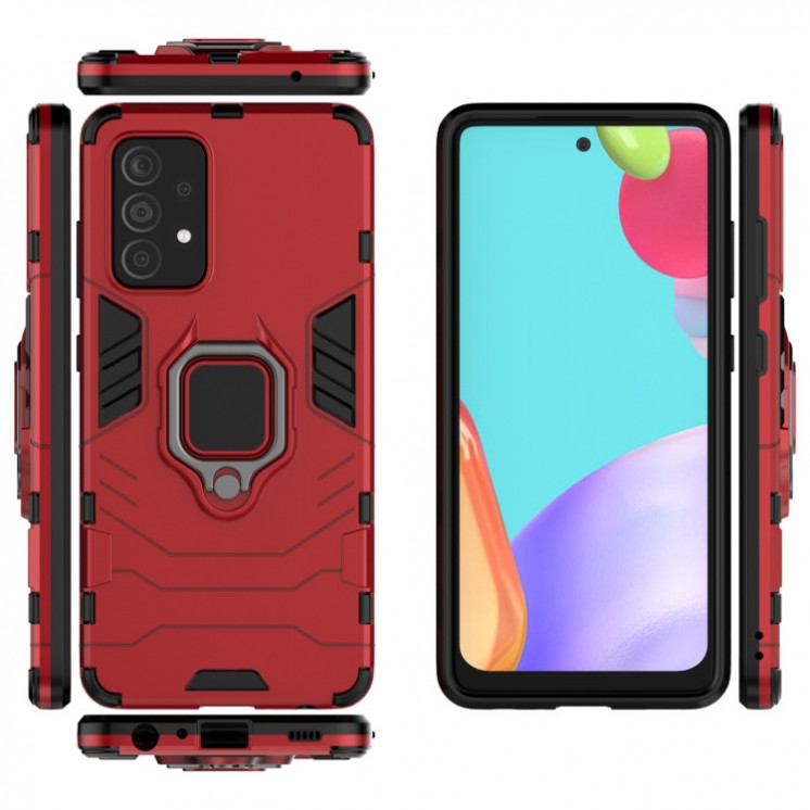 Samsung A52 5G/4G/ A52s. Funda armor con anillo magnético