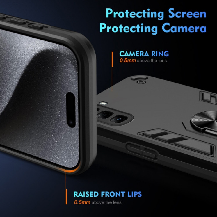 Infinix Hot 50 Pro. Funda Armor con anillo