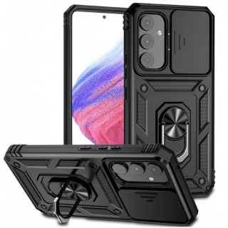 Samsung A54. Funda Armor con protector de cámaras y anillo