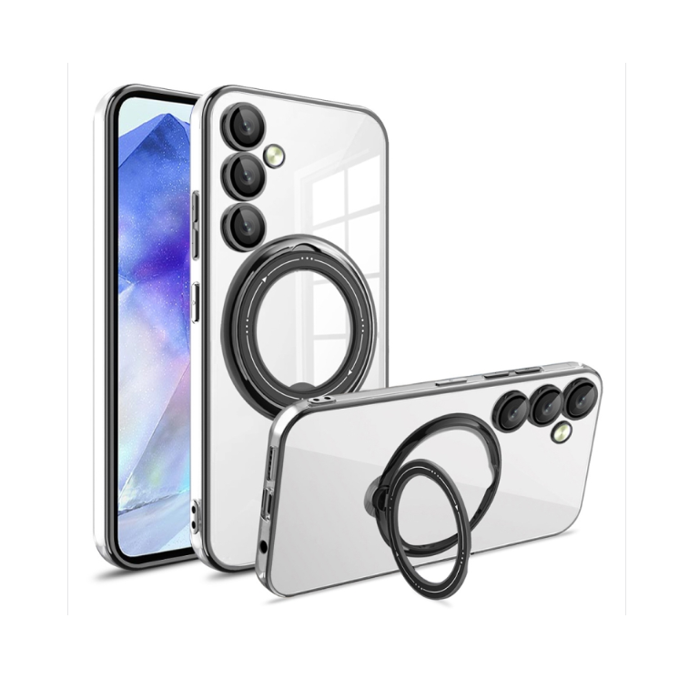 Samsung A55 5G. Funda compatible con MagSafe con anillo 360