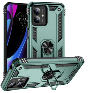 Motorola G14. Funda Armor con anillo compatible con soportes magnéticos