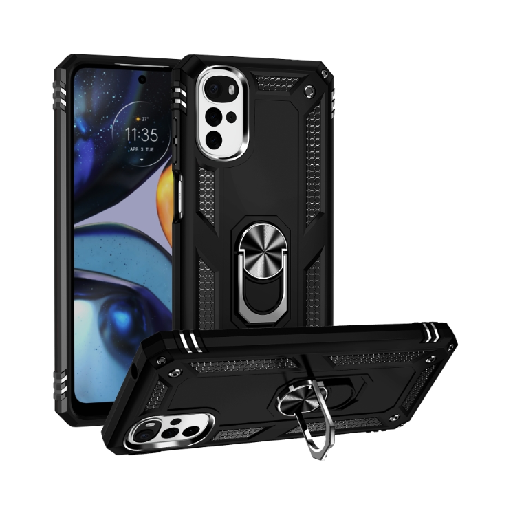 Motorola G22/E32. Funda Armor con anillo