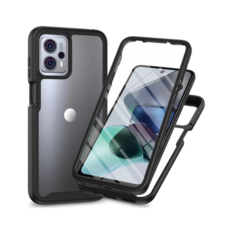 Motorola G13/G23/G53. Funda 360 con protector de pantalla.