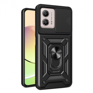 Motorola G13/G23/G53. Funda camshield con anillo