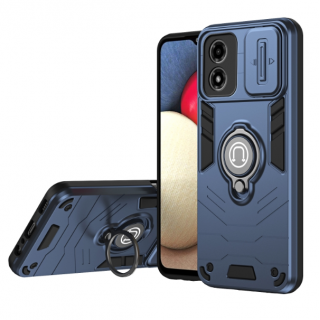 Motorola G24/G04. Funda camshield con anillo.
